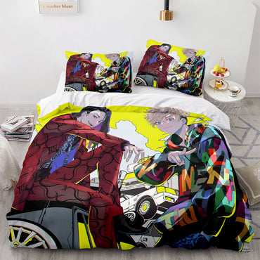 Tokyo Revengers Cosplay 3 Piece Bedding Set Quilt Cover (Online Order Only)