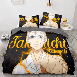 Tokyo Revengers Bedding Set Quilt Cover Without Filler (Online Order Only)