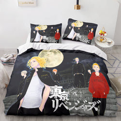 Tokyo Revengers Cosplay Bedding Set Quilt Cover Without Filler (Online Order Only)