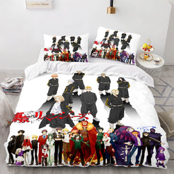 Tokyo Revengers Cosplay Bedding Set Quilt Cover Without Filler (Online Order Only)