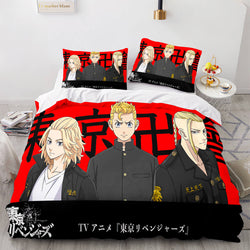 Tokyo Revengers Cosplay Bedding Set Quilt Cover Without Filler (Online Order Only)