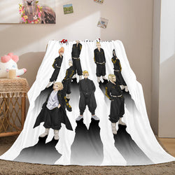 Tokyo Revengers Cosplay Flannel Blanket Throw (Online Order Only)