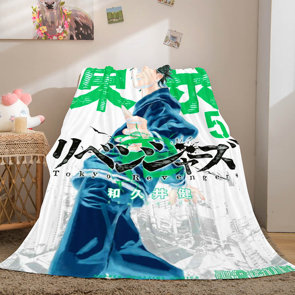 Tokyo Revengers Cosplay Flannel Blanket Throw (Online Order Only)