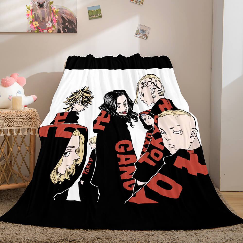 Tokyo Revengers Flannel Fleece Blanket (Online Order Only)