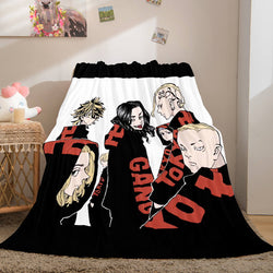 Tokyo Revengers Cosplay Flannel Blanket Throw (Online Order Only)