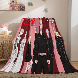 Tokyo Revengers Cosplay Flannel Blanket Throw (Online Order Only)