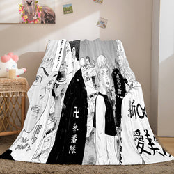 Tokyo Revengers Cosplay Flannel Blanket Throw (Online Order Only)