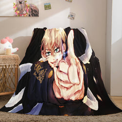 Tokyo Revengers Cosplay Flannel Blanket Throw (Online Order Only)