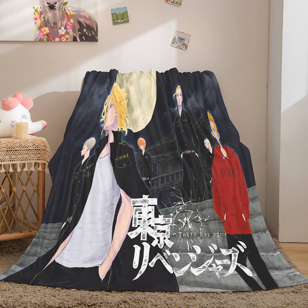 Tokyo Revengers Flannel Fleece Blanket (Online Order Only)
