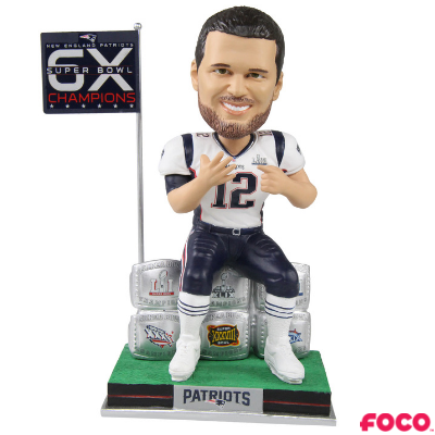 Tom Brady Super Bowl Moments Bobbleheads (ONLINE ORDER ONLY)