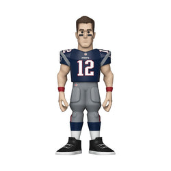 Funko Gold NFL New England Patriots Tom Brady (Home) Chase 5-Inch Funko Gold Vinyl Figure (Vaulted)