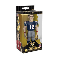 Funko Gold NFL New England Patriots Tom Brady (Home) Chase 5-Inch Funko Gold Vinyl Figure (Vaulted)