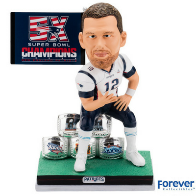 Tom Brady Super Bowl Moments Bobbleheads (ONLINE ORDER ONLY)