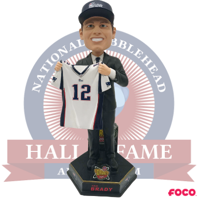Tom Brady New England Patriots Draft Day Bobblehead (ONLINE ORDER ONLY)