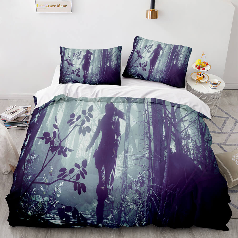Tomb Raider Pattern Bedding Sets Quilt Covers Without Filler (Online Order Only)