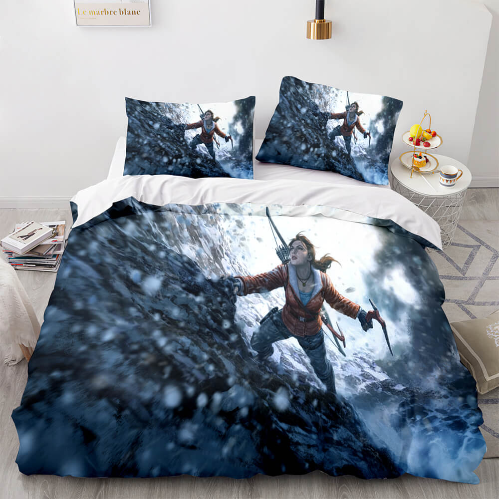 Tomb Raider Cosplay Bedding Sets Quilt Covers Without Filler (Online Order Only)