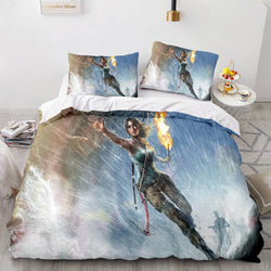 Tomb Raider Cosplay Bedding Sets Quilt Covers Without Filler (Online Order Only)