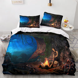 Tomb Raider Cosplay Bedding Sets Quilt Covers Without Filler (Online Order Only)