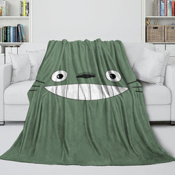 Tonari no Totoro Blanket Flannel Throw Room Decoration (Online Order Only)