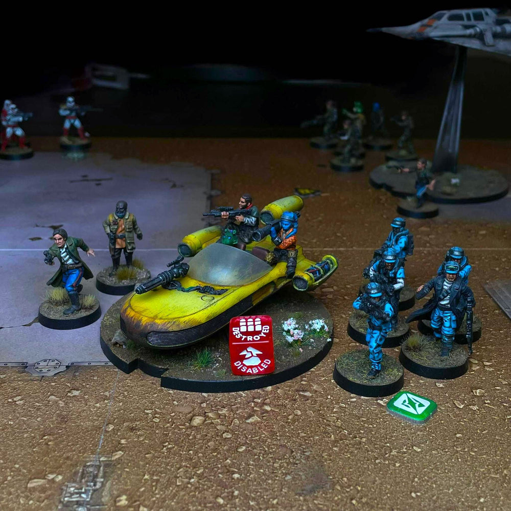Red Vehicle Damage Dice - Legion Compatible (ONLINE ORDER ONLY)