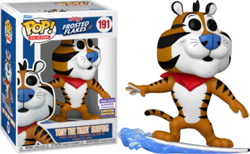 Tony the Tiger Surfing Shared Summer Convention Sticker (ONLINE ORDER ONLY)