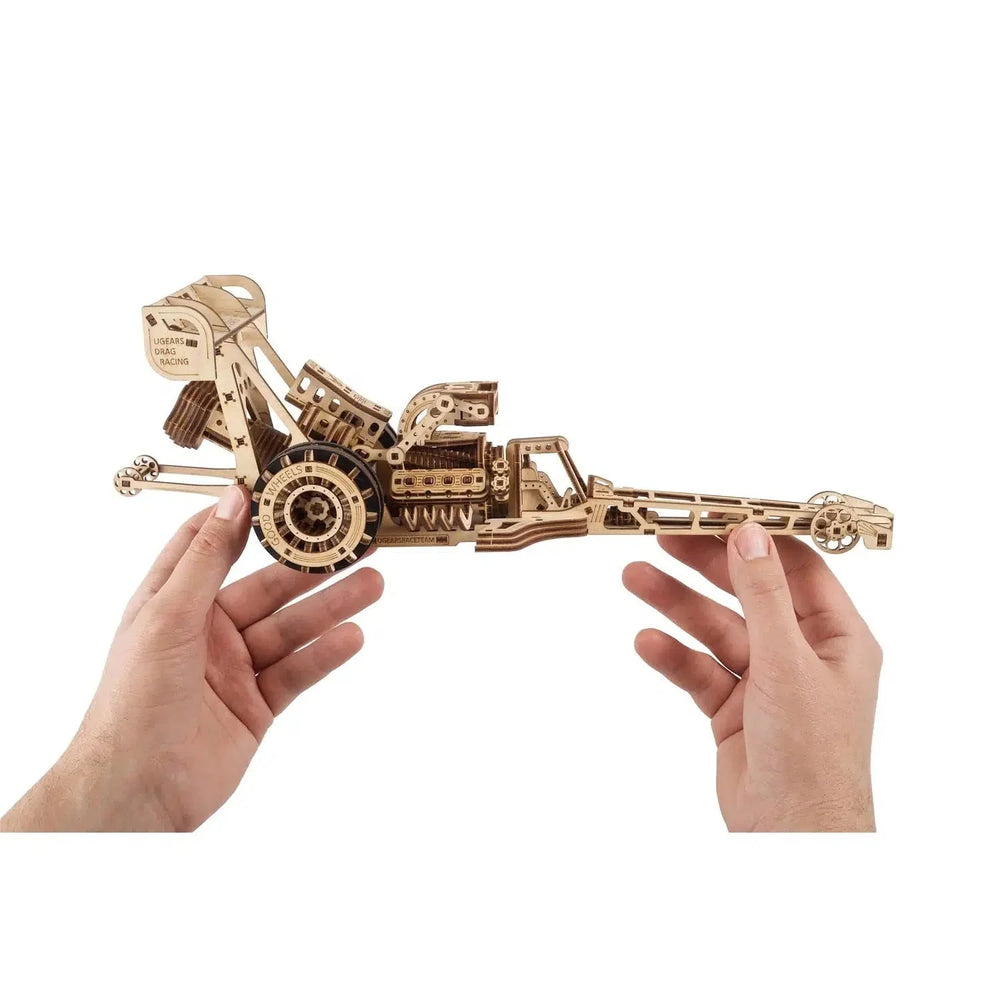 Top Fuel Dragster 3D Wood Model Kit UGEARS (ONLINE ORDER ONLY)