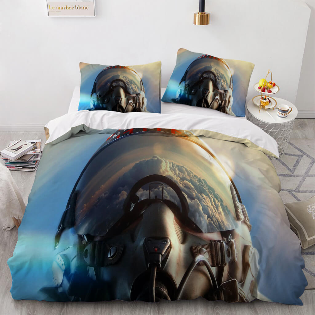 Top Gun Maverick Bedding Set Quilt Duvet Without Filler (Online Order Only)