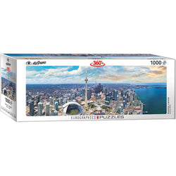 Toronto, Canada 1000 Piece Panoramic Jigsaw Puzzle Eurographics (ONLINE ORDER ONLY)