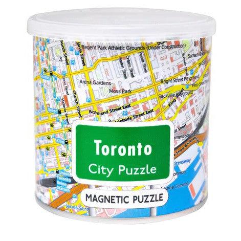 Toronto City 100 Piece Magnetic Jigsaw Puzzle Geotoys (ONLINE ORDER ONLY)