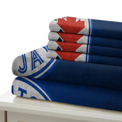 Toronto Blue Jays Bedding Set Quilt Cover Without Filler (Online Order Only)
