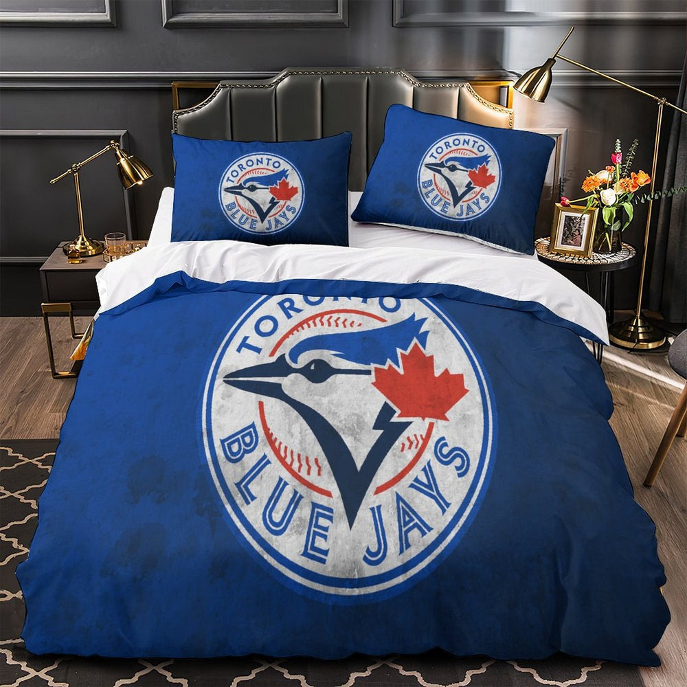 Toronto Blue Jays Bedding Set Quilt Cover Without Filler (Online Order Only)