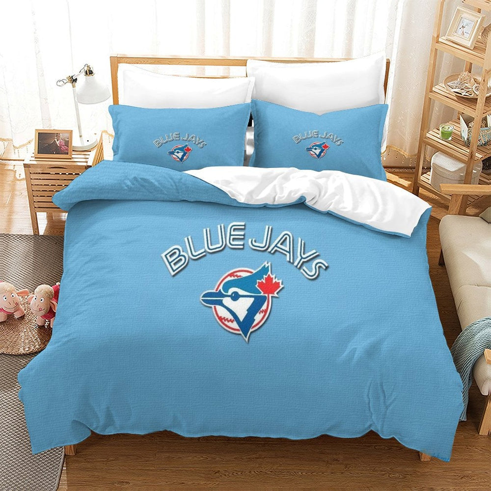 Toronto Blue Jays Bedding Set Quilt Cover Without Filler (Online Order Only)