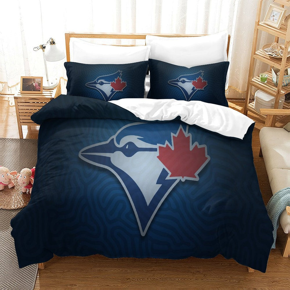 Toronto Blue Jays Bedding Set Quilt Cover Without Filler (Online Order Only)
