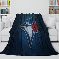Toronto Blue Jays Blanket Flannel Throw Room Decoration (Online Order Only)