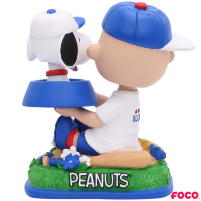 Charlie Brown & Snoopy Peanuts Dual Mini Bighead MLB Bobbleheads (ONLINE ORDER ONLY)