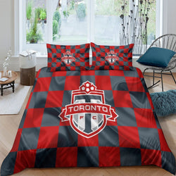 Toronto FC Bedding Set Duvet Cover Without Filler (Online Order Only)
