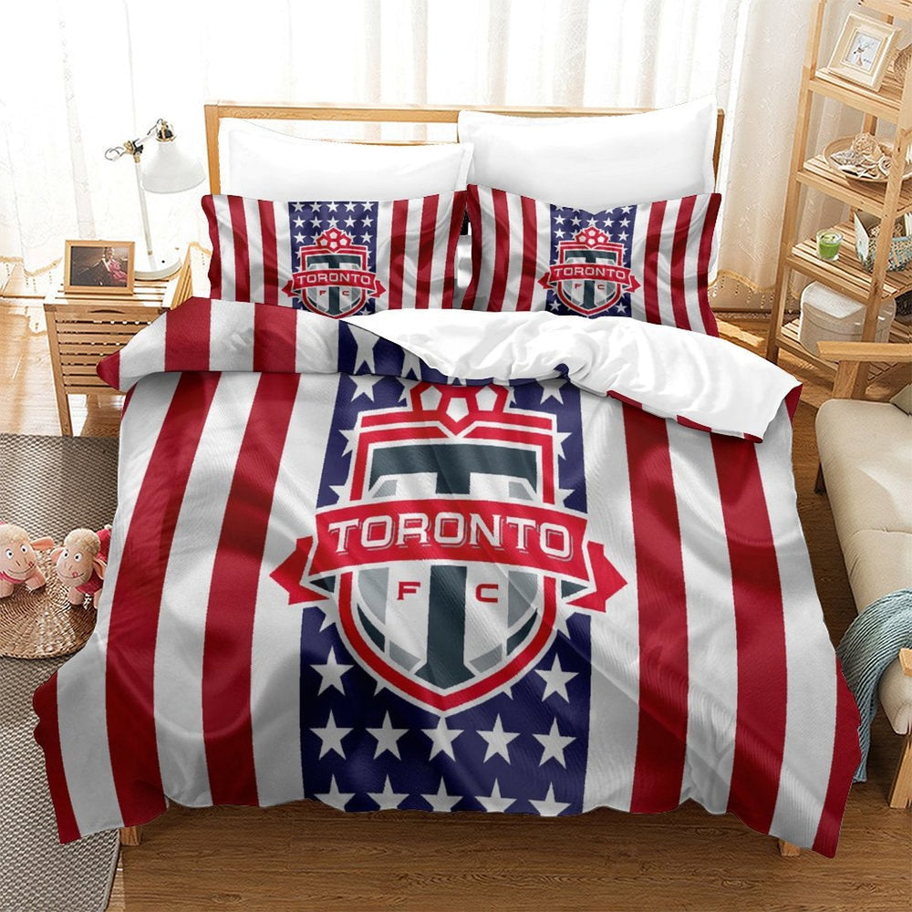 Toronto FC Bedding Set Duvet Cover Without Filler (Online Order Only)