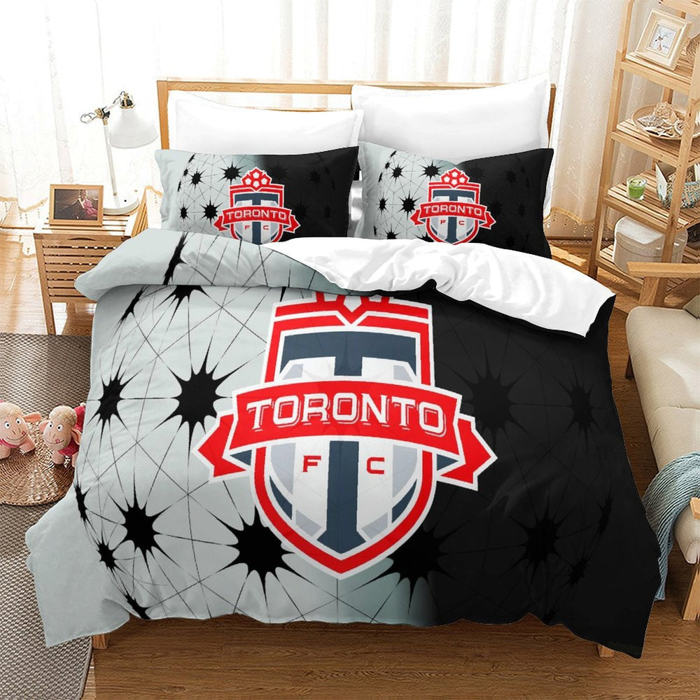 Toronto FC Bedding Set Duvet Cover Without Filler (Online Order Only)