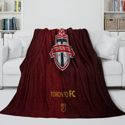 Toronto FC Blanket Flannel Fleece Throw Room Decoration (Online Order Only)
