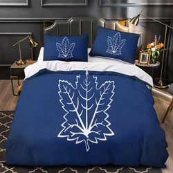 Toronto Maple Leafs Bedding Set Quilt Duvet Cover Without Filler (Online Order Only)