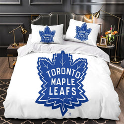Toronto Maple Leafs Bedding Set Quilt Duvet Cover Without Filler (Online Order Only)