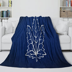 Toronto Maple Leafs Blanket Flannel Throw Kids Room Decoration (Online Order Only)