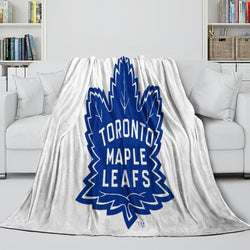 Toronto Maple Leafs Blanket Flannel Throw Kids Room Decoration (Online Order Only)