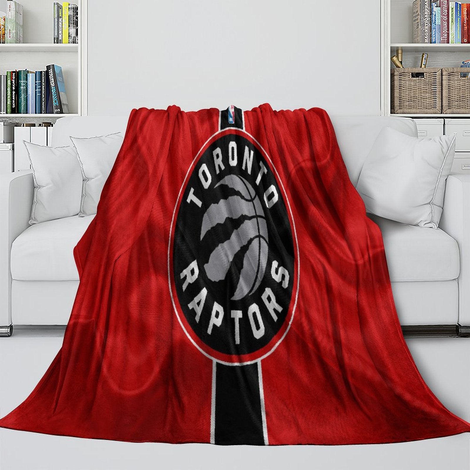 Toronto Raptors Blanket Flannel Fleece Throw Room Decoration (Online Order Only)