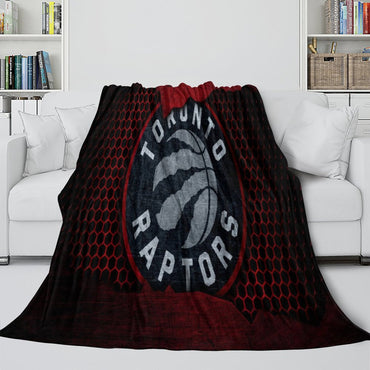 Toronto Raptors Blanket Flannel Fleece Throw Room Decoration (Online Order Only)