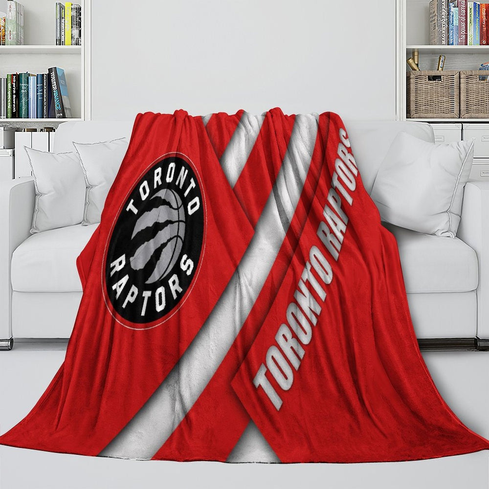 Toronto Raptors Blanket Flannel Fleece Throw Room Decoration (Online Order Only)