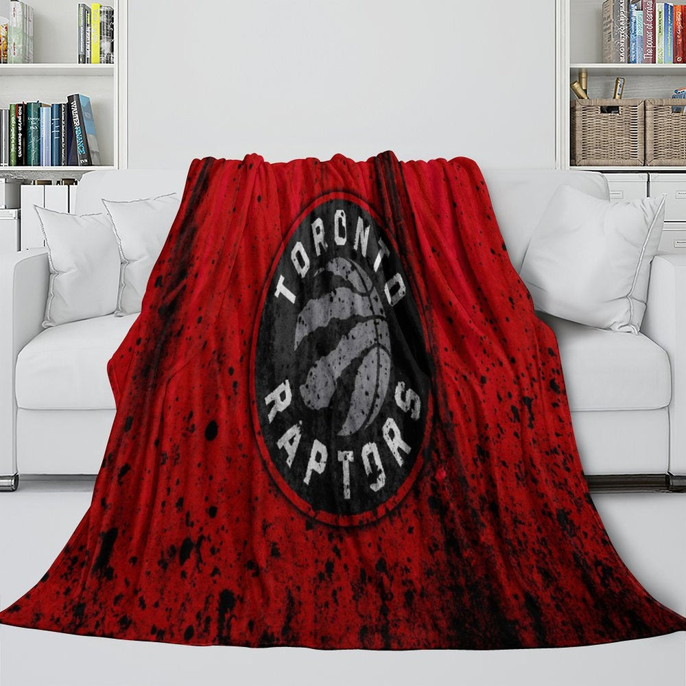 Toronto Raptors Blanket Flannel Fleece Throw Room Decoration (Online Order Only)