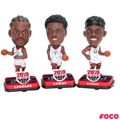 Toronto Raptors 2019 NBA Champions Bobbleheads (ONLINE ORDER ONLY)