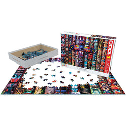 Totem Poles 1000 Piece Jigsaw Puzzle Eurographics (ONLINE ORDER ONLY)