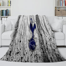 Tottenham Hotspur Blanket Flannel Fleece Throw Room Decoration (Online Order Only)